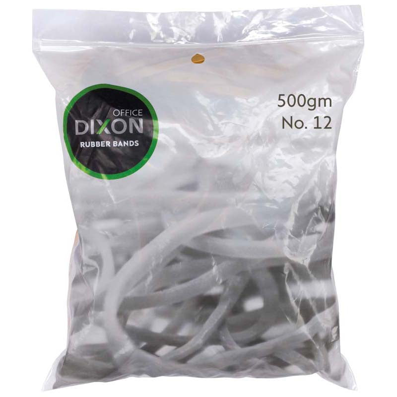 Dixon Rubber Bands 500gm No.12 - Cafe Supply