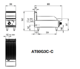 300MM CHAR GRILL LPG AT80G3C-C-LPG - Cafe Supply