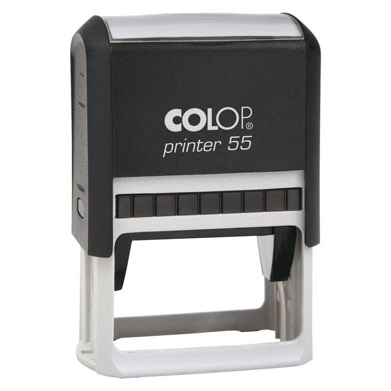 Colop Stamp Printer 55 Black 40x60mm - Cafe Supply