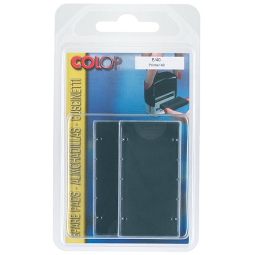 Colop Stamp Pad E40 Black 23x59mm - Cafe Supply