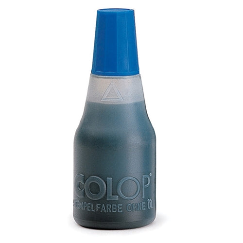 Colop Stamp Pad Ink Blue 25ml - Cafe Supply