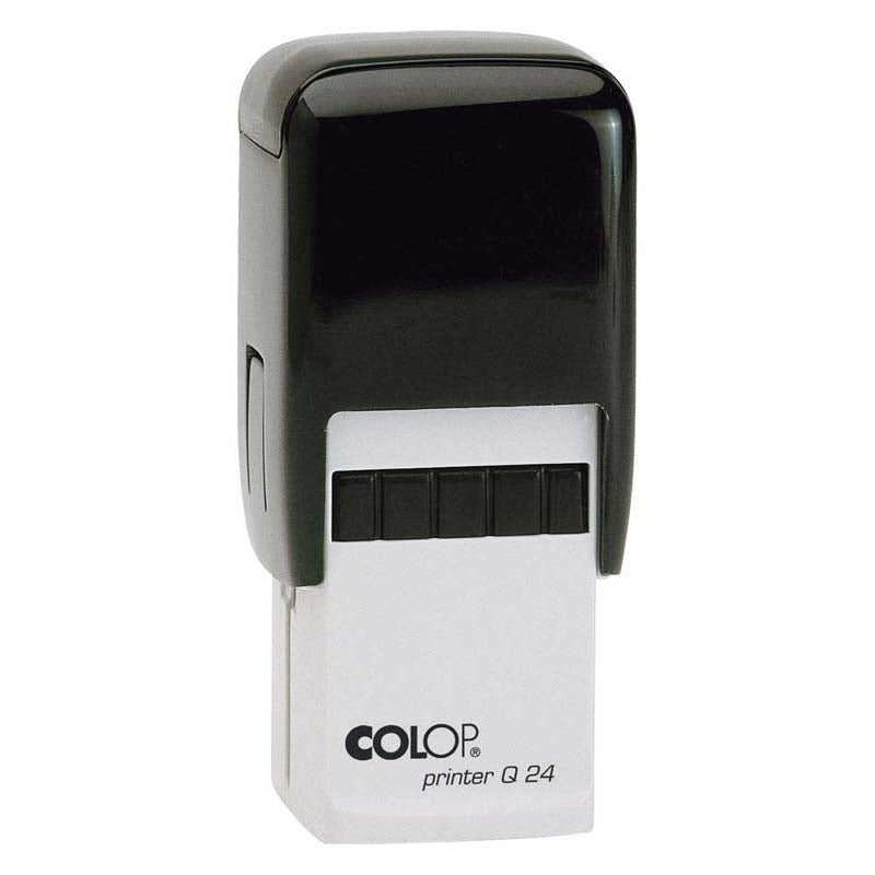 Colop Stamp Printer Q24 Black 24x24mm - Cafe Supply