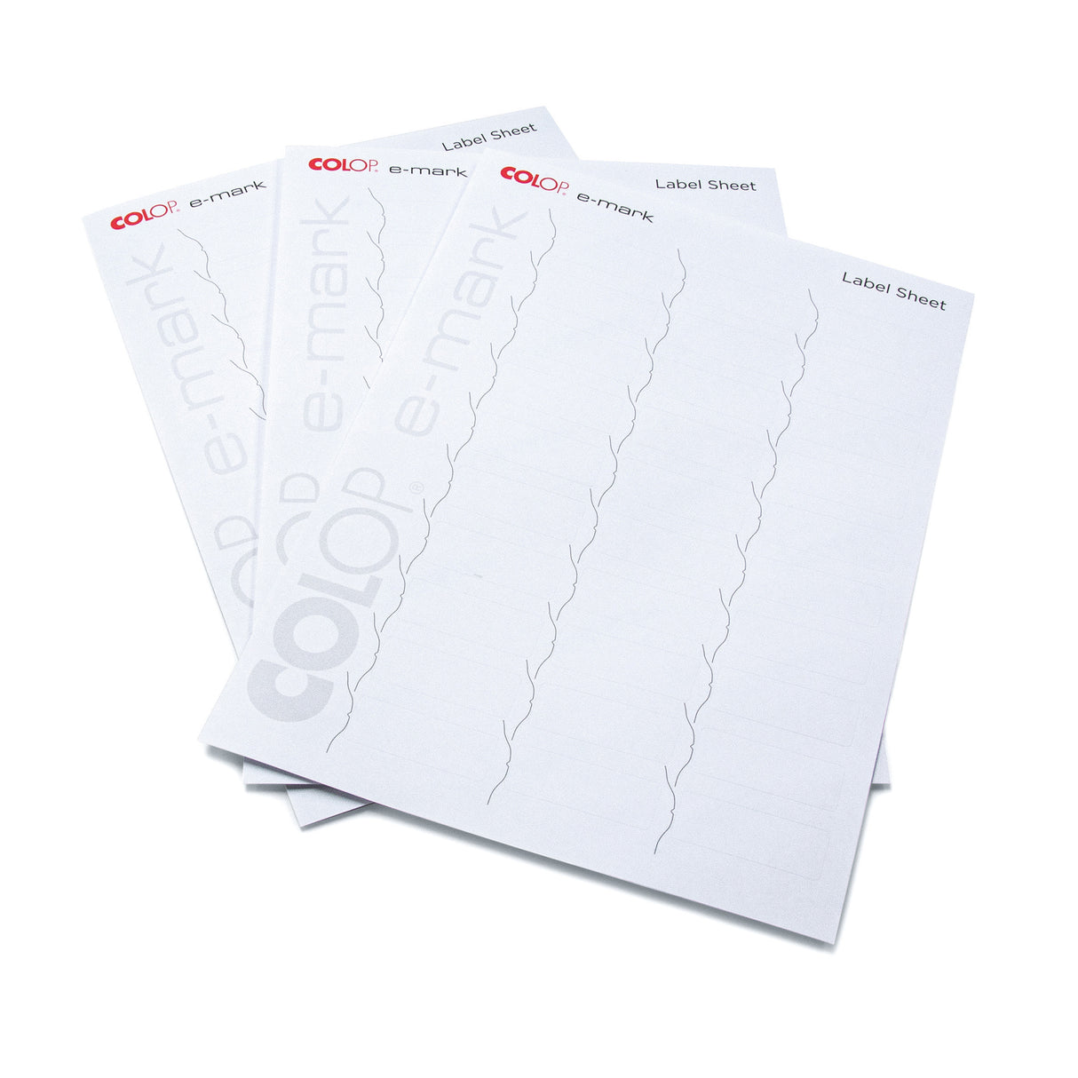 Colop e-mark Labels 30 Up 10 Sheet Pack - Cafe Supply