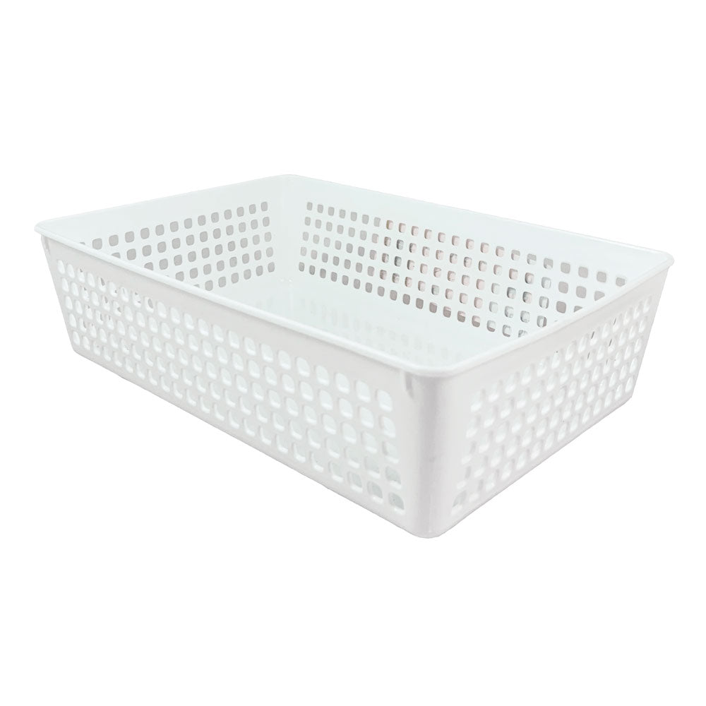 Taurus Medium Basket Tray White - Cafe Supply