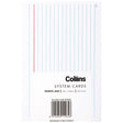 Collins System Card Feints 64C 150x100mm Pack 100 - Cafe Supply