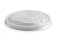 430-950ML / 12-32OZ BIOBOWL PLA WHITE LID - Cafe Supply