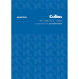 Collins Tax Invoice A6/50DLH Duplicate No Carbon Required - Cafe Supply