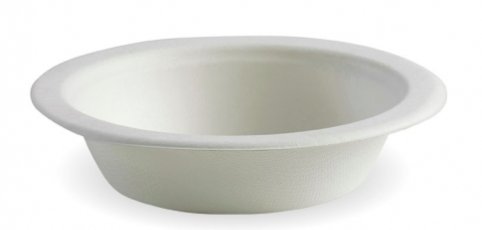 470ML / 16OZ WHITE BIOCANE BOWL - Cafe Supply