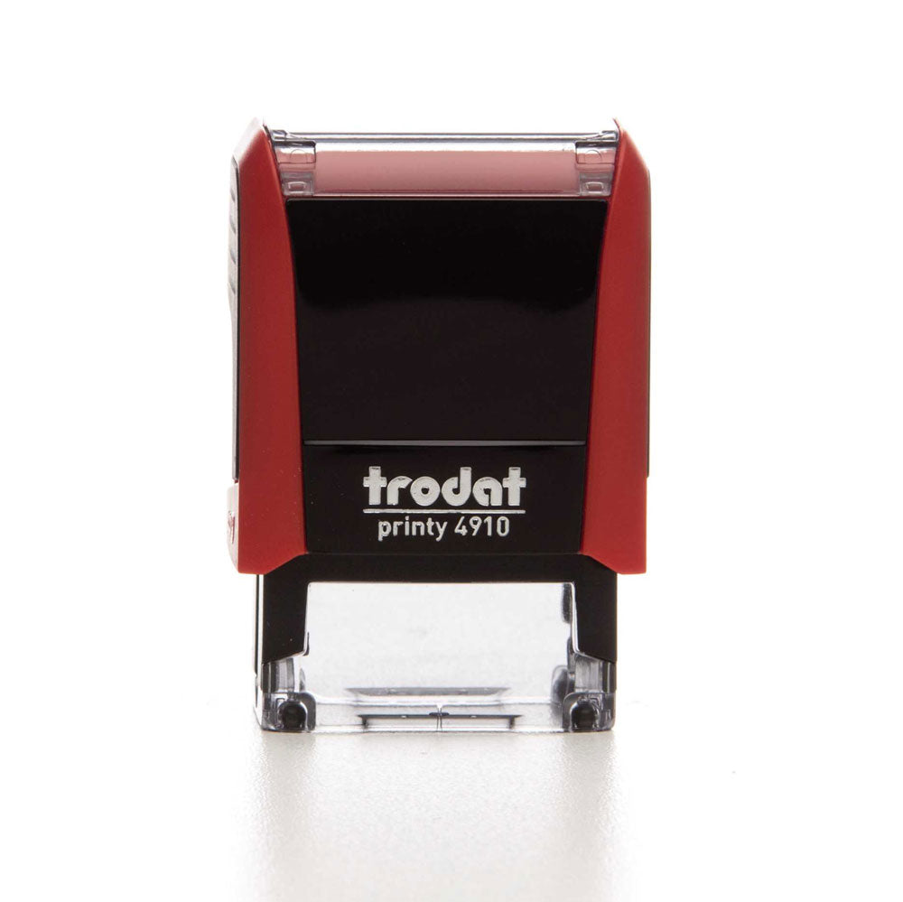 Trodat Printy 4910 Red With Red Pad - Cafe Supply