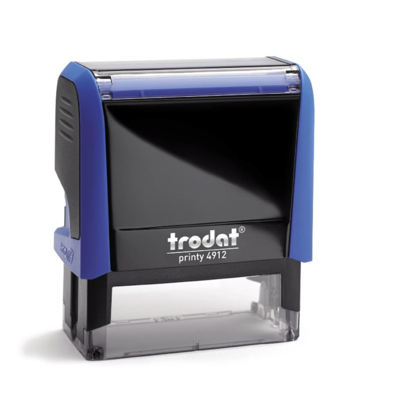 Trodat Printy 4912 Blue With Blue Pad - Cafe Supply