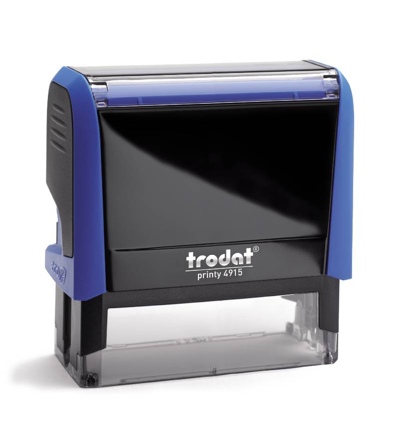 Trodat Printy 4915 Blue With Blue Pad - Cafe Supply