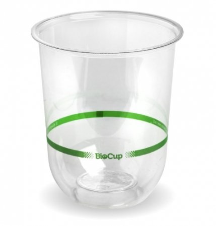 500ML CLEAR TUMBLER BIOCUPS - 20PK - Cafe Supply