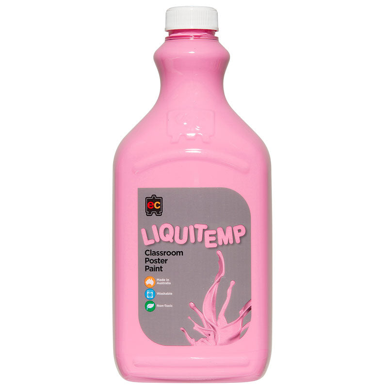 EC Paint Liquitemp Poster 2L Pink - Cafe Supply