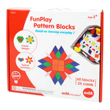 EDX FunPlay Pattern Blocks 60 Piece Set - Cafe Supply