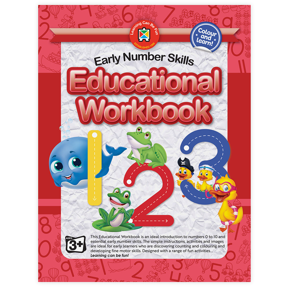 LCBF Educational Workbook Early Number Skills - Cafe Supply