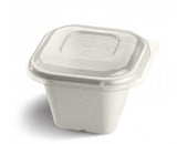 630ML WHITE BIOCANE TAKEAWAY BASE - Cafe Supply