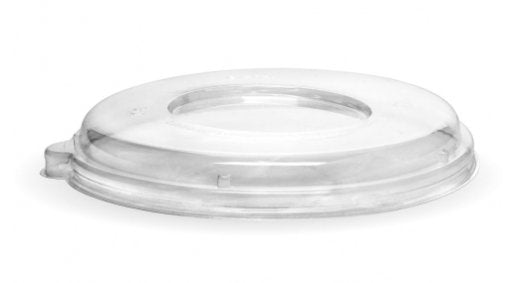 800-1,180ML / 24-40OZ BIOCANE BOWL PLA LIDS - Cafe Supply