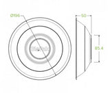 800ML / 24OZ WHITE BIOCANE BOWL - Cafe Supply