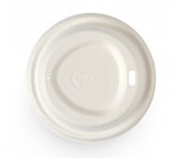 90MM LARGE SUGARCANE BIOCUP LIDS - Cafe Supply