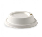 90MM LARGE SUGARCANE BIOCUP LIDS - Cafe Supply