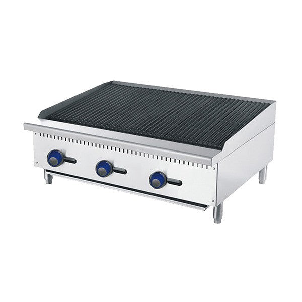 910MM CHAR ROCK BROILER W910 X D700 X H385 | COOKRITE 1 ATCB-36-LPG - Cafe Supply