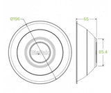 940ML / 32OZ WHITE BIOCANE BOWL - Cafe Supply