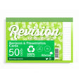 Luxpad Recycled Revision and Presentation Card Pad Ruled 6x4 White - Cafe Supply