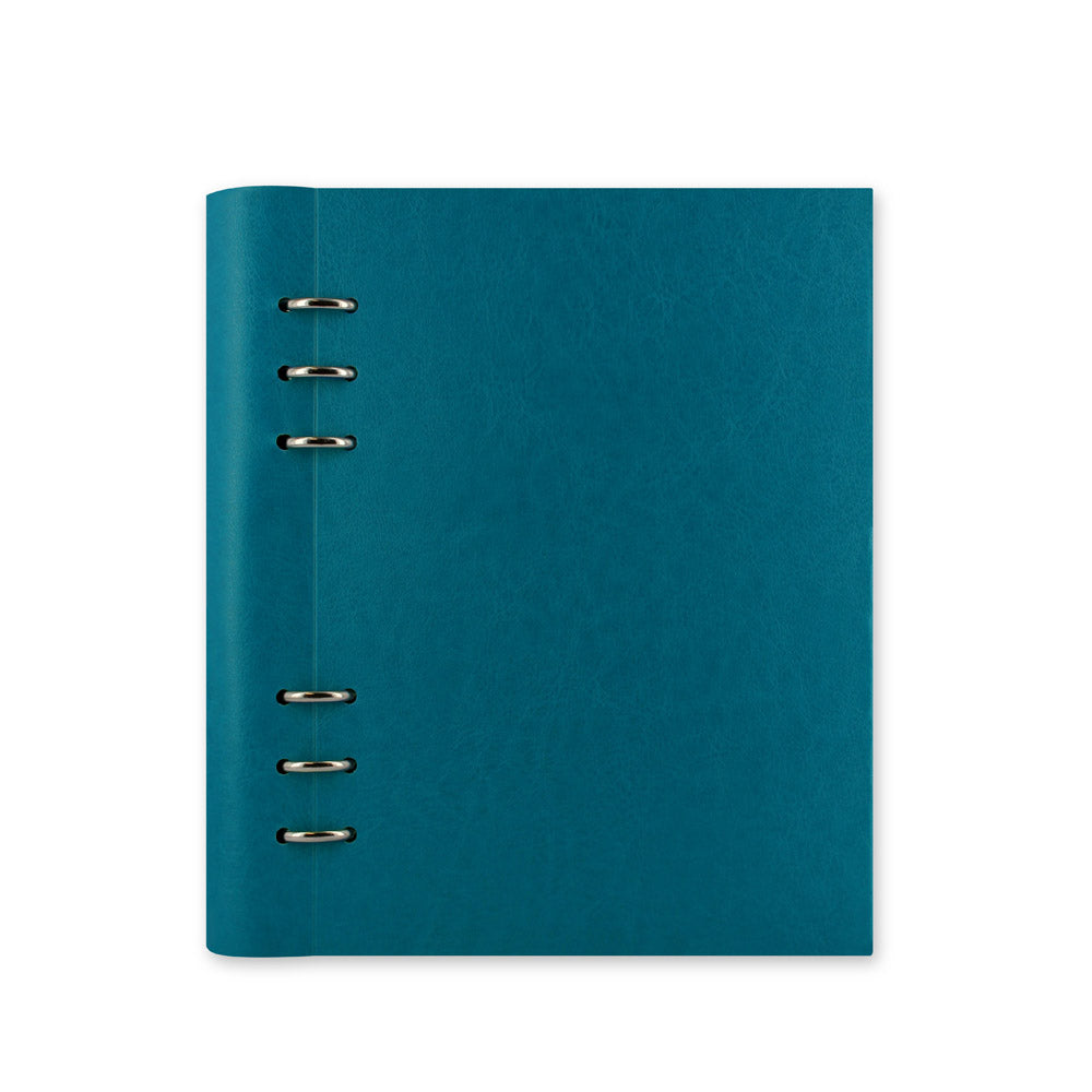 Filofax Clipbook A5 Petrol Blue Lined - Cafe Supply