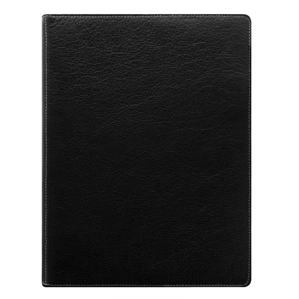 Filofax Organiser Heritage Compact Leather A5 Black - Cafe Supply