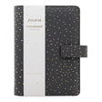 Filofax Organiser Confetti Personal Charcoal - Cafe Supply