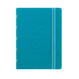 Filofax Notebook Pocket Aqua Lined - Cafe Supply