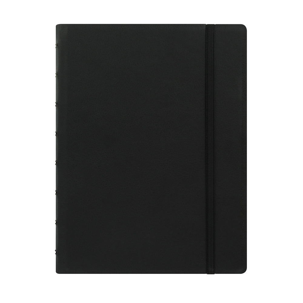 Filofax Notebook A5 Black Lined - Cafe Supply