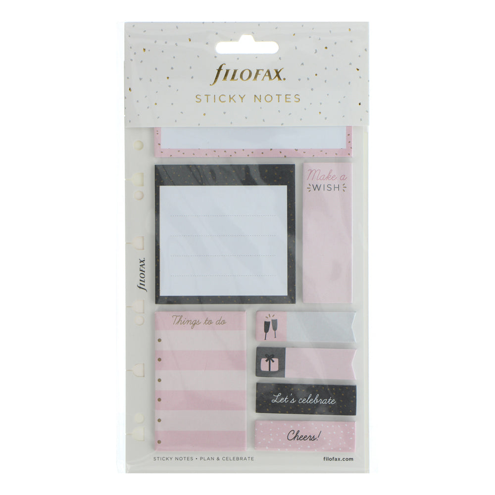 Filofax Confetti Sticky Notes Pack - Cafe Supply