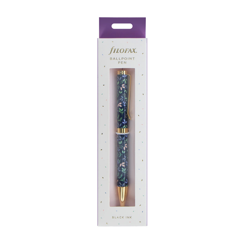 Filofax Garden Ballpoint Pen Navy - Cafe Supply