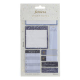 Filofax Indigo Sticky Notes Pack - Cafe Supply