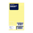 Filofax Personal Yellow Lined Notepaper Refill 30 Sheets - Cafe Supply