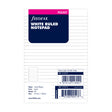 Filofax Pocket White Lined Notepad Refill 40 Sheets - Cafe Supply