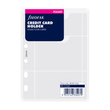 Filofax Pocket Credit Card Holder Refill - Cafe Supply