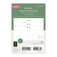 Filofax Eco Week on Two Pages Diary Refill - Pocket - Cafe Supply