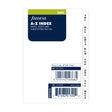 Filofax Mini A-Z Index Tab Set - Cafe Supply