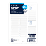 Filofax Any Year A5 Week to View Diary Refill - Cafe Supply