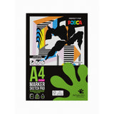 Artgecko Pro Marker Sketchpad A4 30 Sheets 250gsm White Paper - Cafe Supply