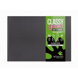 Artgecko Classy Sketchbook Casebound A5 Landscape 92 Pages 46 Sheets 150gsm White Paper - Cafe Supply