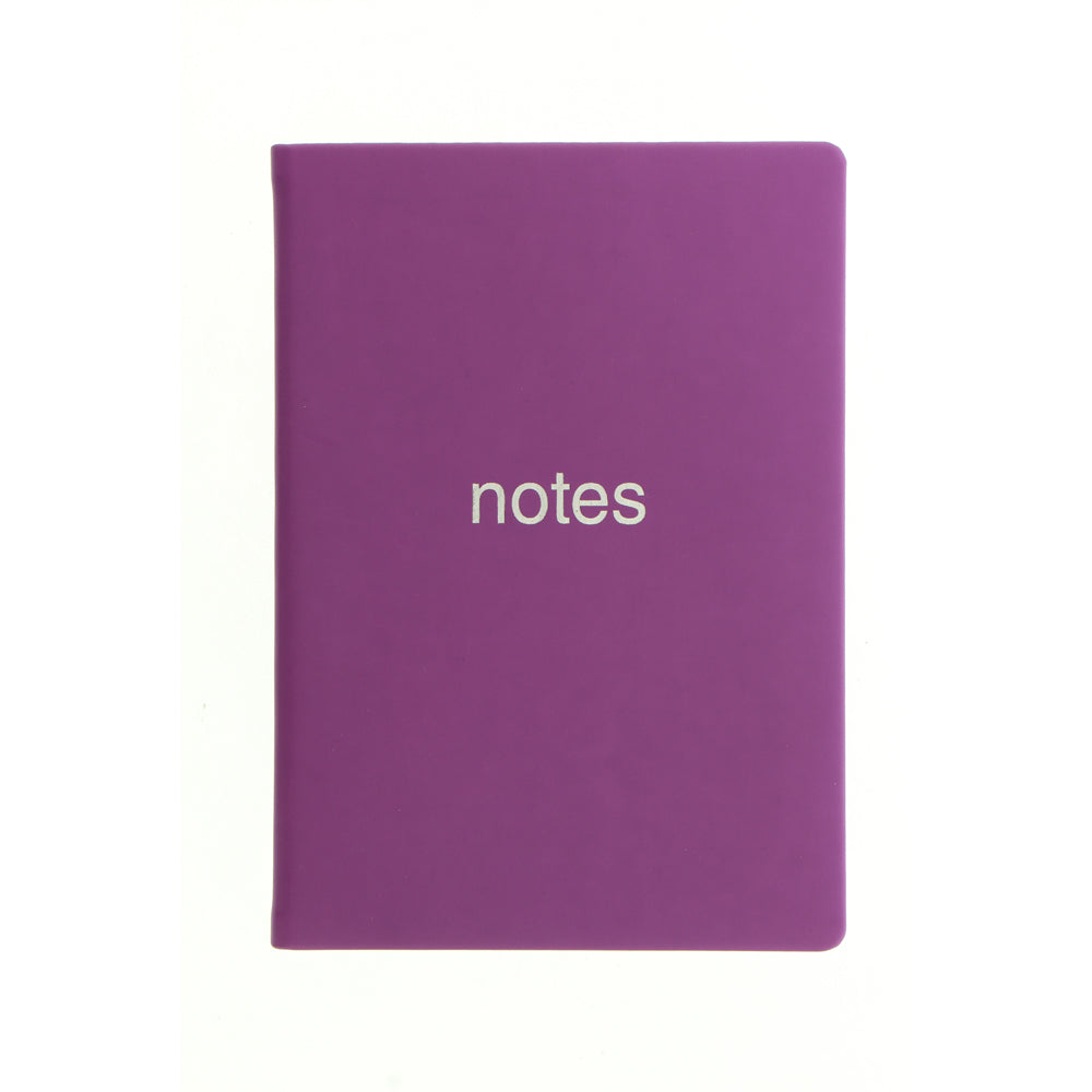 Letts Notebook Dazzle A5 Purple Lined - Cafe Supply