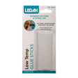 Ledah Low-Temp Glue Sticks Clear 7mm 15pc - Cafe Supply