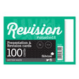 Luxpad Recycled Revision and Presentation Cards Dot Grid 6x4 100 Cards White - Cafe Supply