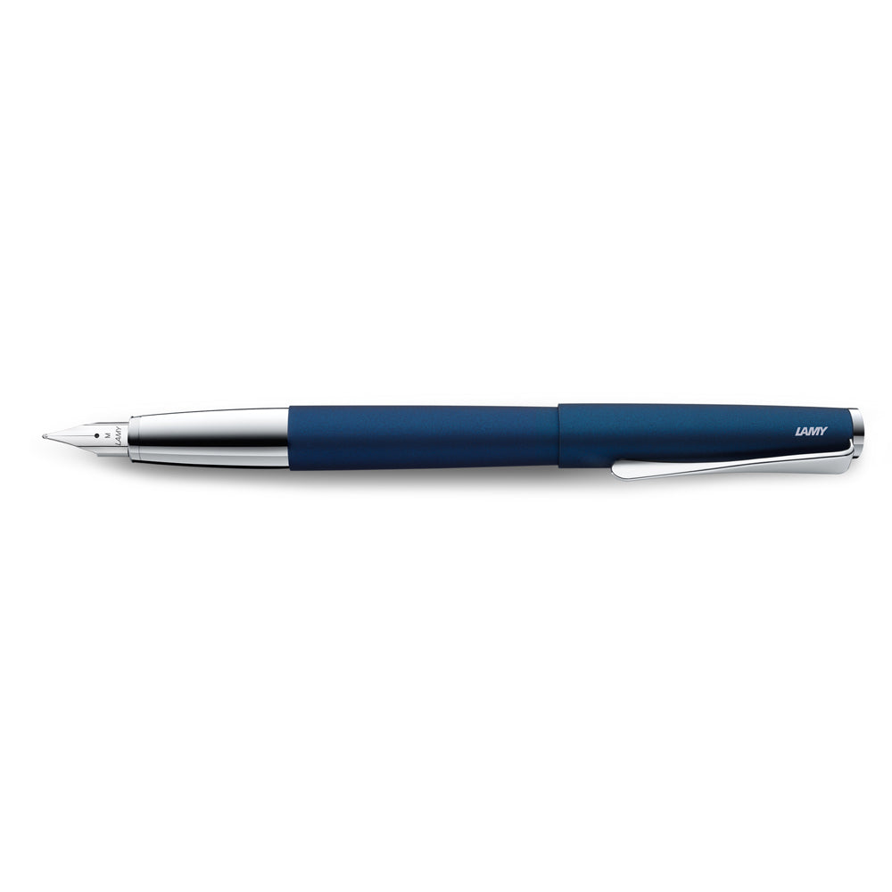 Lamy Studio Fountain Pen Imperial Blue Medium Nib (067) - Cafe Supply