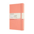 Moleskine Art Bullet Journal Coral Pink Large Hard Cover - Cafe Supply