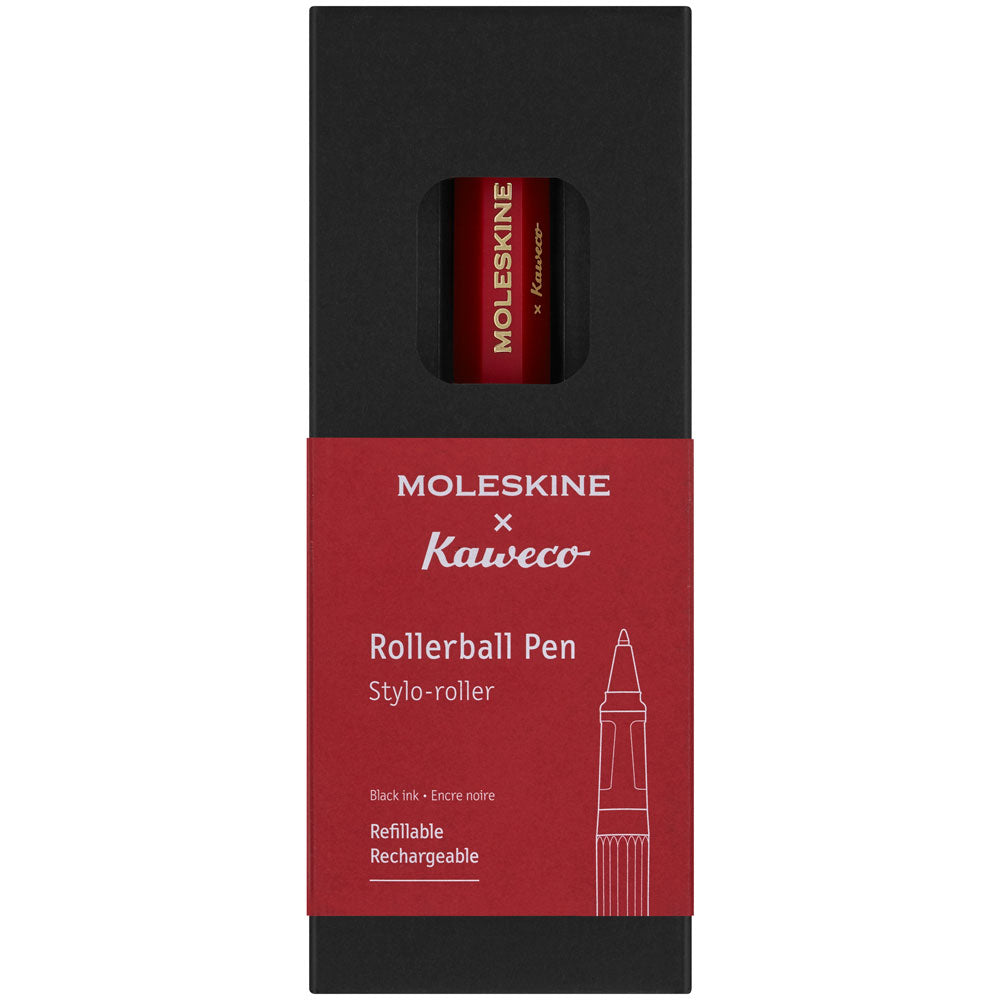 Moleskine Kaweco Rollerball 0.7mm Red - Cafe Supply