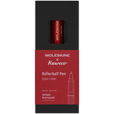 Moleskine Kaweco Rollerball 0.7mm Red - Cafe Supply